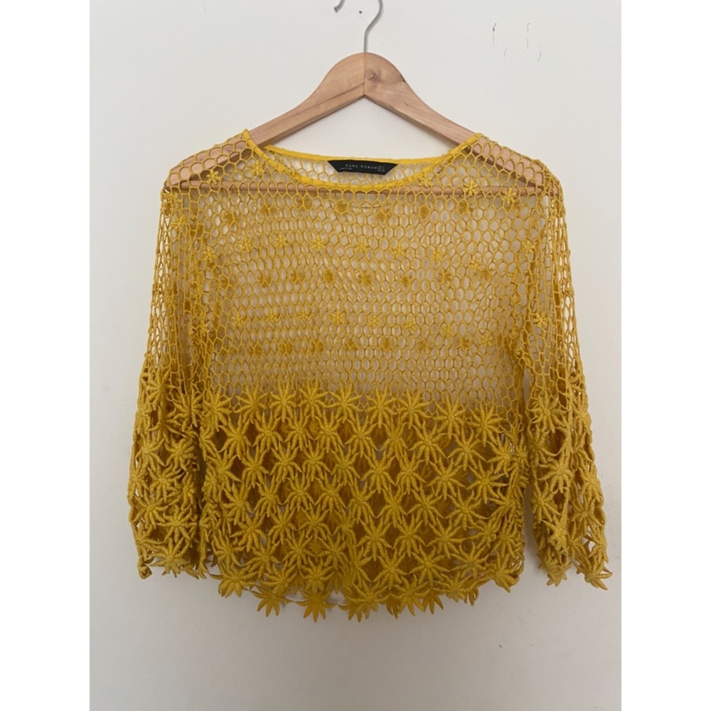 Zara Crochet Top